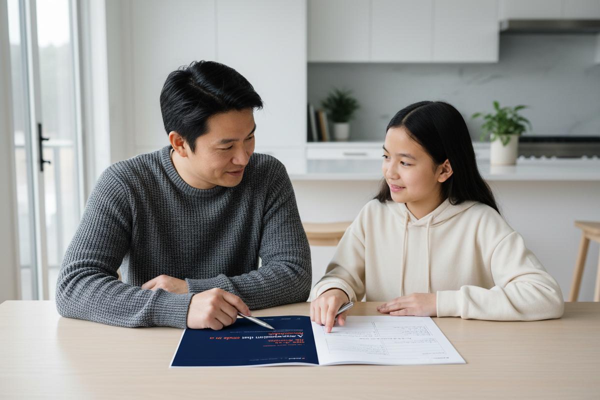 Family Digital Agreement Ages 10–13 — Lifestyle Image