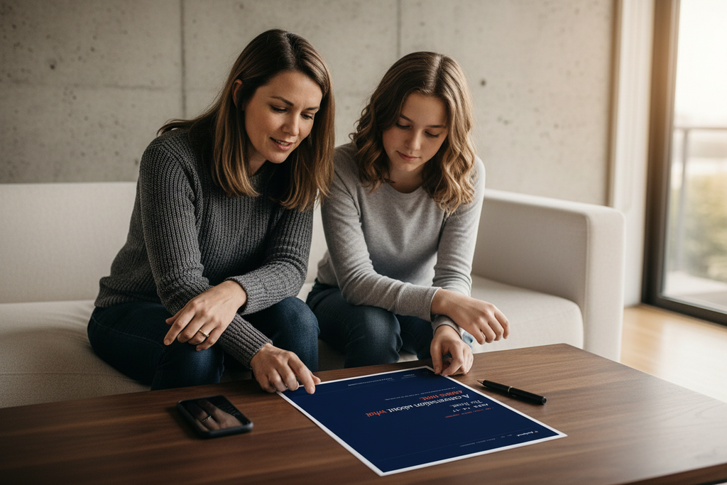 Family Digital Agreement Ages 14–17 — Lifestyle Image