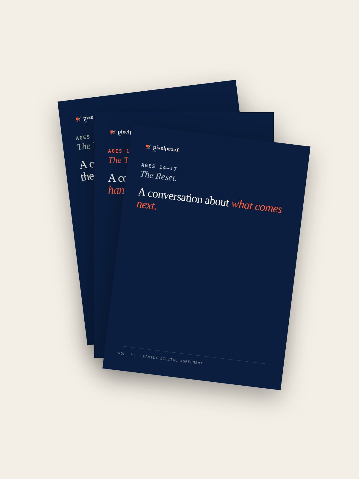 Family Starter Bundle — All Three Agreements, Ages 6–17